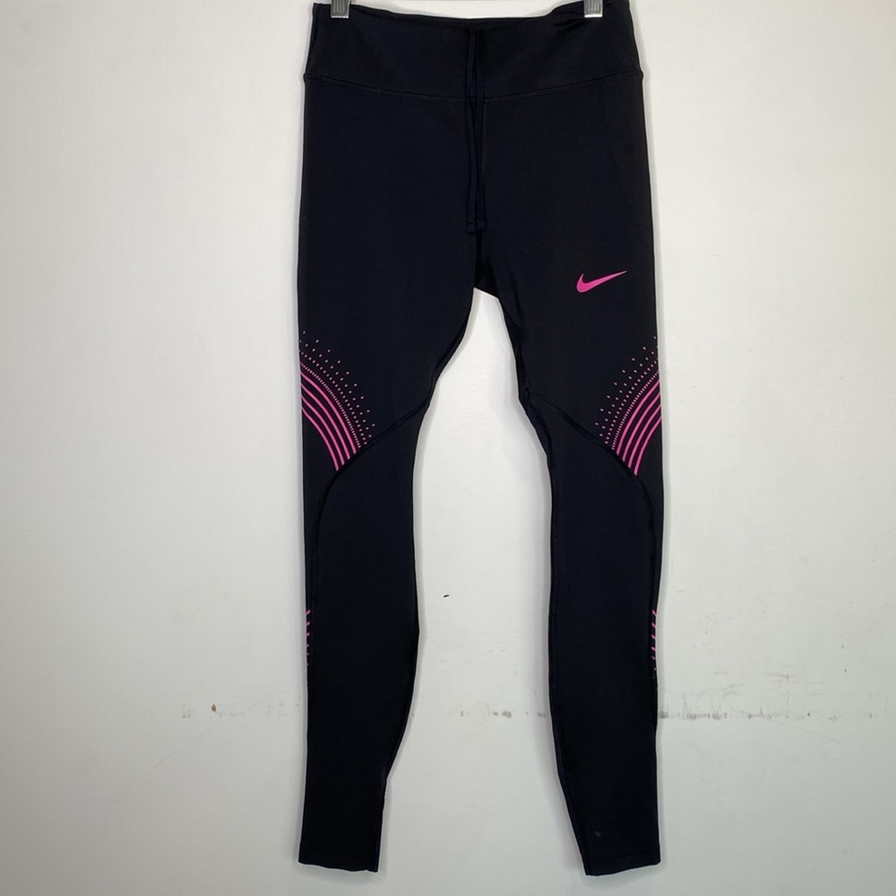 Nike Fast Graphic Running Tights: Size Medium